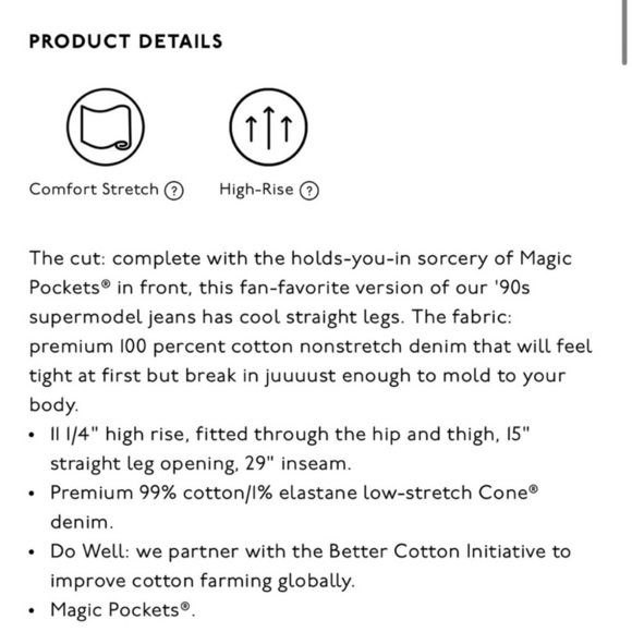 Madewell The Perfect Vintage Straight Jean Size 27 - Picture 9 of 13